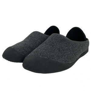 Welcome Flats Women's 9.5 10 Grey Wool Rounded Toe Shoes
